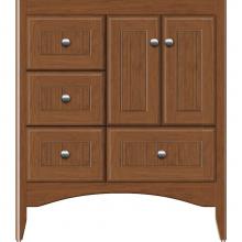 Strasser Woodenwork 32.641 - 30 X 21 X 34.5 Wallingford Vanity Beaded Cinn Cherry Lh