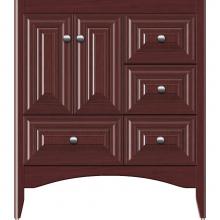 Strasser Woodenwork 34.222 - 30 X 21 X 34.5 Wallingford Vanity Classic Miter Dk Cherry Rh