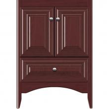 Strasser Woodenwork 34-403 - 24 X 18 X 34.5 Wallingford Town Vanity Classic Miter Dk Cherry 3 Drw