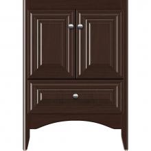 Strasser Woodenwork 34-407 - 24 X 18 X 34.5 Wallingford Town Vanity Classic Miter Choc Cherry 3 Drw