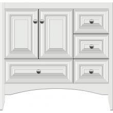 Strasser Woodenwork 37.139 - 36 X 18 X 34.5 Wallingford Vanity Classic Miter Powder Grey Rh