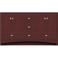 Strasser Woodenwork 45.110 - 60 X 18 X 34.5 Ravenna Vanity Slab Dk Cherry Db