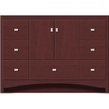 Strasser Woodenwork 45.135 - 48 X 18 X 34.5 Ravenna Vanity Slab Dk Cherry Sb