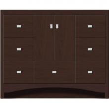 Strasser Woodenwork 45.113 - 42 X 21 X 34.5 Ravenna Vanity Slab Choc Cherry Sb