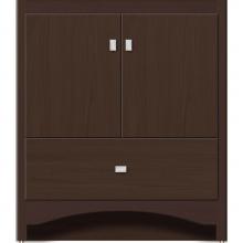 Strasser Woodenwork 42.872 - 30 X 18 X 34.5 Ravenna Vanity Slab Choc Oak Std