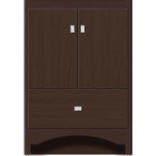 Strasser Woodenwork 42.884 - 24 X 18 X 34.5 Ravenna Vanity Slab Choc Oak Std