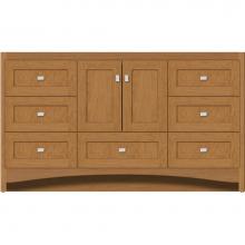 Strasser Woodenwork 43.901 - 60 X 21 X 34.5 Ravenna Vanity Shaker Nat Cherry Sb