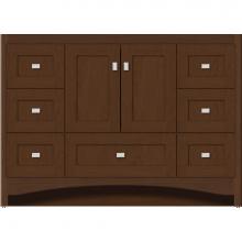 Strasser Woodenwork 42.430 - 48 X 21 X 34.5 Ravenna Vanity Shaker Pecan Cherry Sb