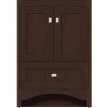 Strasser Woodenwork 43.121 - 24 X 21 X 34.5 Ravenna Vanity Shaker Choc Cherry Std