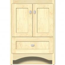 Strasser Woodenwork 43.264 - 24 X 21 X 34.5 Ravenna Vanity Shaker Nat Maple Std
