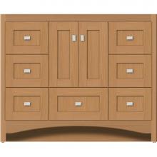 Strasser Woodenwork 43.516 - 42 X 21 X 34.5 Ravenna Vanity Shaker Nat Oak Sb