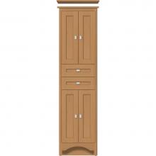 Strasser Woodenwork 43.532 - 19.5 X 21 X 70 Ravenna Linen Shaker Nat Oak