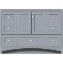 Strasser Woodenwork 43.490 - 48 X 21 X 34.5 Ravenna Vanity Shaker Silver Oak Sb