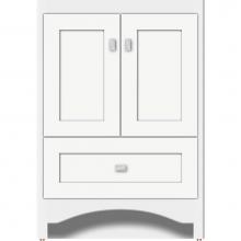 Strasser Woodenwork 43.148 - 24 X 18 X 34.5 Ravenna Vanity Shaker Sat White Std