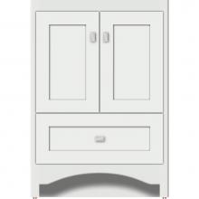 Strasser Woodenwork 42.514 - 24 X 18 X 34.5 Ravenna Vanity Shaker Powder Grey Std