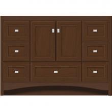 Strasser Woodenwork 44.557 - 48 X 21 X 34.5 Ravenna Vanity Deco Miter Pecan Cherry Sb