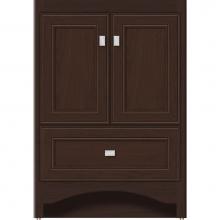 Strasser Woodenwork 44.876 - 24 X 21 X 34.5 Ravenna Vanity Deco Miter Choc Cherry Std