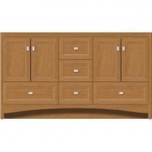 Strasser Woodenwork 43.662 - 60 X 21 X 34.5 Ravenna Vanity Ogee Miter Nat Cherry Db