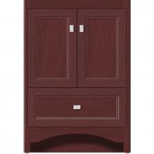 Strasser Woodenwork 44.427 - 24 X 18 X 34.5 Ravenna Vanity Ogee Miter Dk Cherry Std