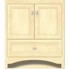 Strasser Woodenwork 44.380 - 30 X 18 X 34.5 Ravenna Vanity Ogee Miter Nat Maple Std