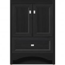 Strasser Woodenwork 44.426 - 24 X 18 X 34.5 Ravenna Vanity Ogee Miter Midnight Oak Std