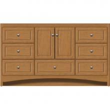 Strasser Woodenwork 41.909 - 60 X 18 X 34.5 Ravenna Vanity Ultra Nat Cherry Sb