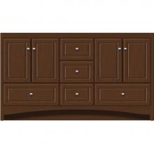 Strasser Woodenwork 41.653 - 60 X 21 X 34.5 Ravenna Vanity Ultra Pecan Cherry Db