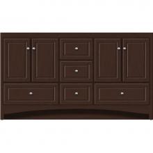 Strasser Woodenwork 41.001 - 60 X 21 X 34.5 Ravenna Vanity Ultra Choc Cherry Db