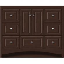 Strasser Woodenwork 41.108 - 42 X 21 X 34.5 Ravenna Vanity Ultra Choc Cherry Sb