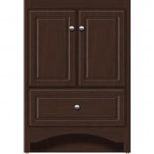 Strasser Woodenwork 41.123 - 24 X 18 X 34.5 Ravenna Vanity Ultra Choc Cherry Std