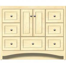 Strasser Woodenwork 41.162 - 42 X 18 X 34.5 Ravenna Vanity Ultra Nat Maple Sb