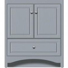 Strasser Woodenwork 41.504 - 30 X 21 X 34.5 Ravenna Vanity Ultra Silver Oak Std