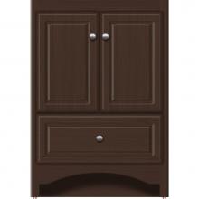 Strasser Woodenwork 41.752 - 24 X 21 X 34.5 Ravenna Vanity Ultra Choc Oak Std