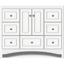 Strasser Woodenwork 41.164 - 42 X 18 X 34.5 Ravenna Vanity Ultra Sat White Sb