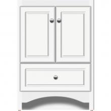 Strasser Woodenwork 41.274 - 24 X 18 X 34.5 Ravenna Vanity Ultra Sat White Std