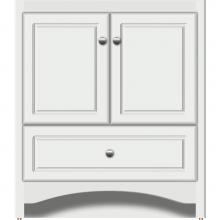 Strasser Woodenwork 41.736 - 30 X 18 X 34.5 Ravenna Vanity Ultra Powder Grey Std