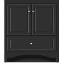 Strasser Woodenwork 41.965 - 30 X 18 X 34.5 Ravenna Vanity Ultra Sat Black Std