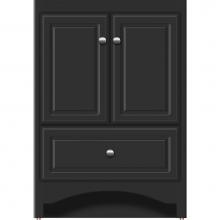 Strasser Woodenwork 41.966 - 24 X 21 X 34.5 Ravenna Vanity Ultra Sat Black Std