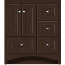 Strasser Woodenwork 42.121 - 30 X 21 X 34.5 Ravenna Vanity Beaded Choc Cherry Rh