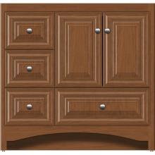 Strasser Woodenwork 44.625 - 36 X 21 X 34.5 Ravenna Vanity Classic Miter Cinn Cherry Lh