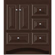 Strasser Woodenwork 44.120 - 30 X 18 X 34.5 Ravenna Vanity Classic Miter Choc Cherry Rh