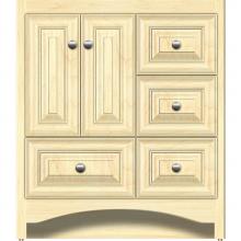 Strasser Woodenwork 44.224 - 30 X 21 X 34.5 Ravenna Vanity Classic Miter Nat Maple Rh