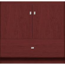 Strasser Woodenwork 25.276 - 36 X 21 X 34.5 Montlake Vanity Slab Dk Cherry Std