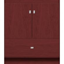 Strasser Woodenwork 25.918 - 30 X 18 X 34.5 Montlake Vanity Slab Dk Cherry Std