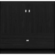 Strasser Woodenwork 27.252 - 36 X 21 X 34.5 Montlake Vanity Slab Midnight Oak Std