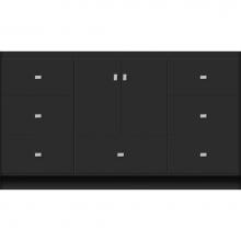 Strasser Woodenwork 25.232 - 60 X 21 X 34.5 Montlake Vanity Slab Sat Black Sb