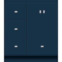 Strasser Woodenwork 57-905 - 30 X 18 X 34.5 Montlake Vanity Slab Lapis Night Lh