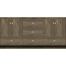 Strasser Woodenwork 31-766 - 72 X 18 X 34.5 Montlake Vanity Slab Dusky Oak Db