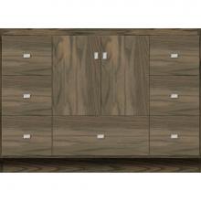Strasser Woodenwork 31-676 - 48 X 18 X 34.5 Montlake Vanity Slab Dusky Oak Sb