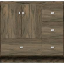 Strasser Woodenwork 31-618 - 36 X 21 X 34.5 Montlake Vanity Slab Dusky Oak Rh